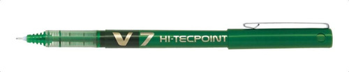 Roller Pilot Hi-Tecpoint BX V5 V7 color v7 verde trazo medio - unidad de 1 x unidad