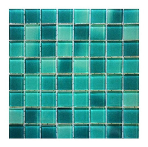 Malla Vidrio Frappe Artico Mosaicos Krystales 28,5x28,5 Cm