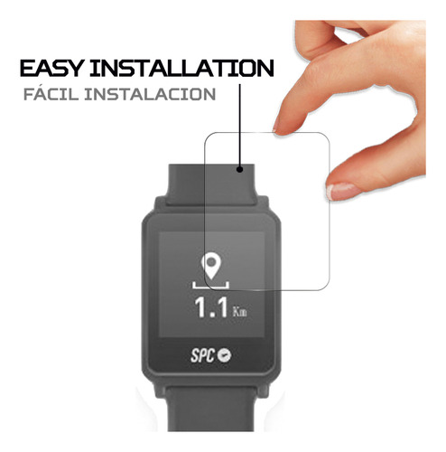 Protector Pantalla Antishock Para Spc Smartee Training 9616t