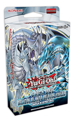 Yugioh Saga Del Dragon Blanco Ojos Azules Español Yu Gi Oh