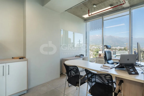Moderna Oficina 3 Privados 2b Prox L 7 De Metro En Vitacura