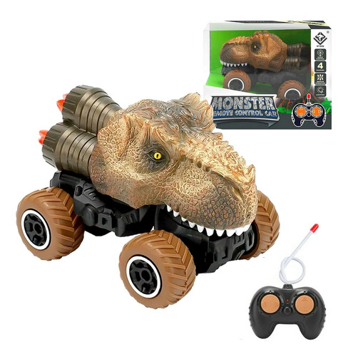 Regalo Para Niños Carro De Juguete Dinosaurio Control Remoto