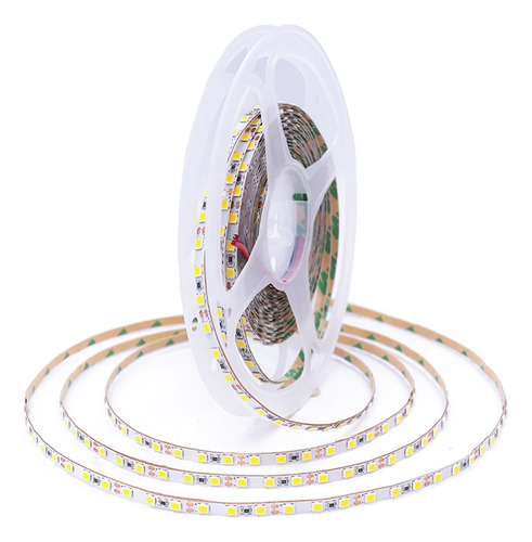 Kit 6 Fitas Super Led 2835 5m 120 Smd/m 12v Ip20 Branco Neutro 4500k Luz Uniforme e Confiável para Todos os Projetos