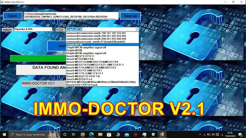 Immo Doctor 2.1 Mas Hyundai Kia Dtc Off