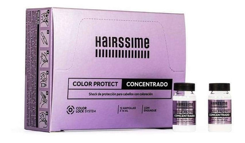 Ampollas Color Protect Concentrado Hairssime 