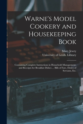 Libro Warne's Model Cookery And Housekeeping Book: Contai...