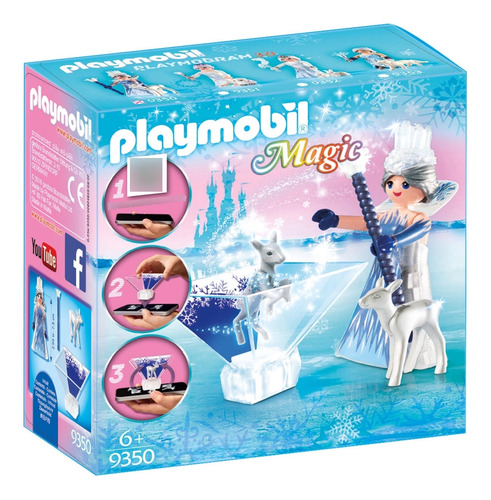 Playmobil  Magic Playmogram 3d Ice Crystal Princess, Divert.