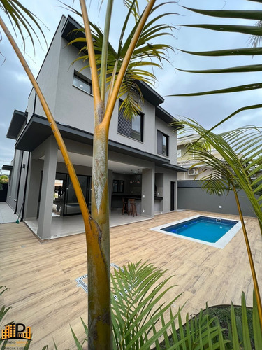 Imagem 24 de 30 de Casa Residencial Nova 3 Suites, Piscina, 04 Vagas, Churrasqueira Cozinha Planejada Em Condomínio Portal Do Jequitiba - Valinhos/sp. - Ca01171 - 71013661