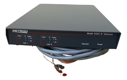 Enlace De Radio Marca Zetron Modelo 6300 Ip Gateway Analogo