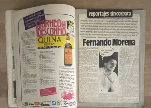 Reportaje A Fernando Morena, El Potrillo, Peñarol, Cr06b6