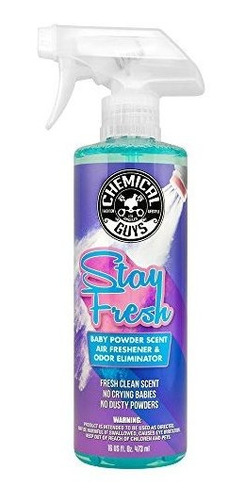 Ambientador - Chemical Guys Air23416 Stay Fresh Baby Powder 