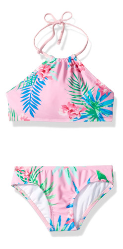 Kanu Surf Mahina Bikini Halter De 2 piezas Para Ninas, Traje