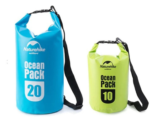 Combo 2 Bolsa Seca Impermeable 20l+ 10l Naturehike