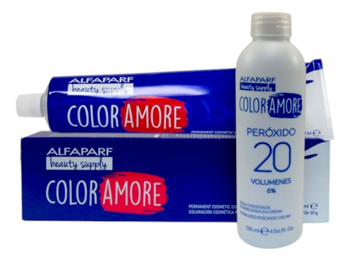 25 Tintes A Color Amore De Alfaparf Profesional 90ml Tono Sin tono
