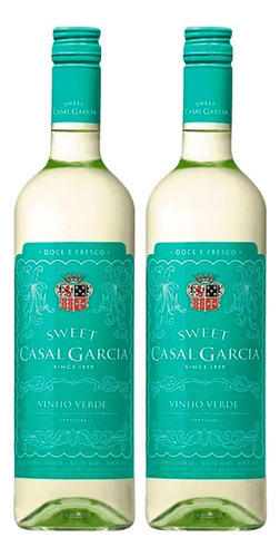 Kit 2 Garrafas Vinho Português Casal Garcia Sweet 750ml