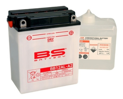 Batería Yb12ala2 Bmw F650gs Gs650 Bs Moto 12n12