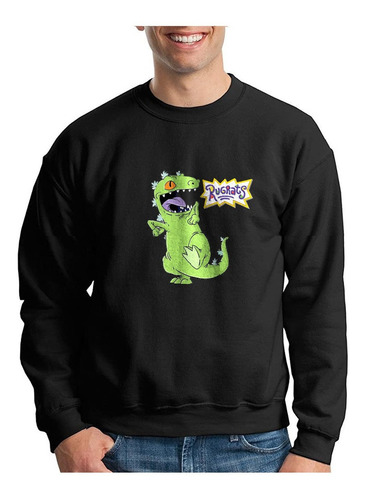 Buzo Reptar Serie Rugrats Dinosaurio Crewneck Regalo Bebes