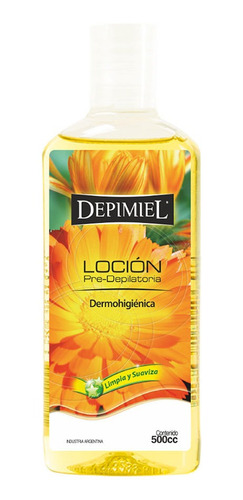 Locion Pre Depilatoria Depimiel Dermohigienica X 500 Ml