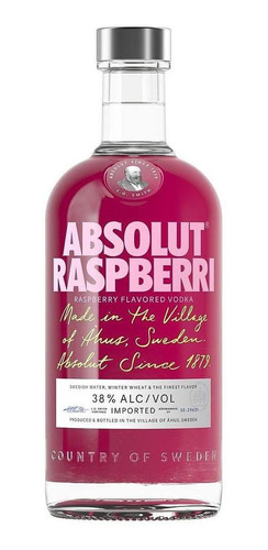Imagen 1 de 1 de Vodka Absolut Raspberri 700ml Local