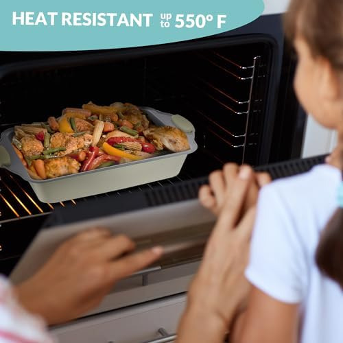 Cerámica Antiadherente De Cocina Boxiki Cerámica 9x13 Rectan