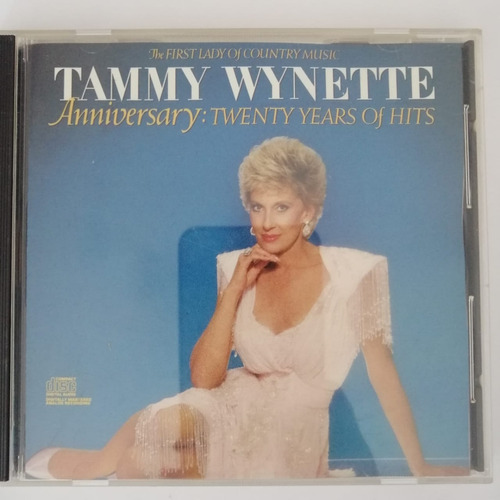 Tammy Wynette Anniversary Twenty Years O Hits Cd Usa [usado]