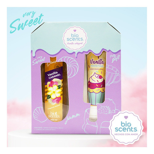 Kit Bioscents Pleasures Vainilla Body Cream/body Mist