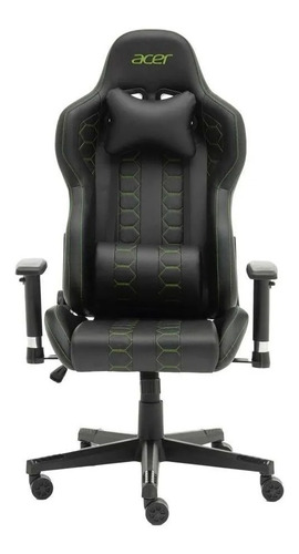 Silla Gamer Acer Shark Green Black Diginet