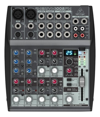 Console Behringer 1002FX Xenyx de mistura 100V