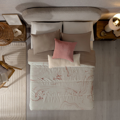 Juego De Edredón Matrimonial Xl / Queen Size Akumal Vianney