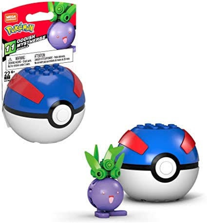 Paquete Pokemon Pokeball Oddish, Riolu Y Abra