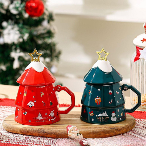 Taza De Cerámica De Navidad, Taza De De Navidad, Taza De La