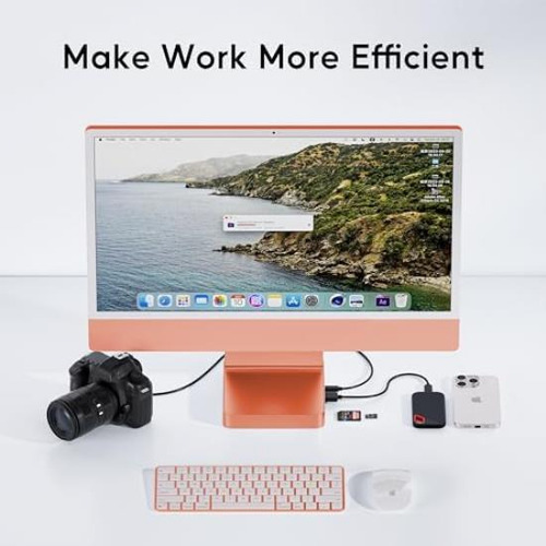 Hub Usb C Para iMac De 24 Pulgadas Pulwtop Adaptador De Conc