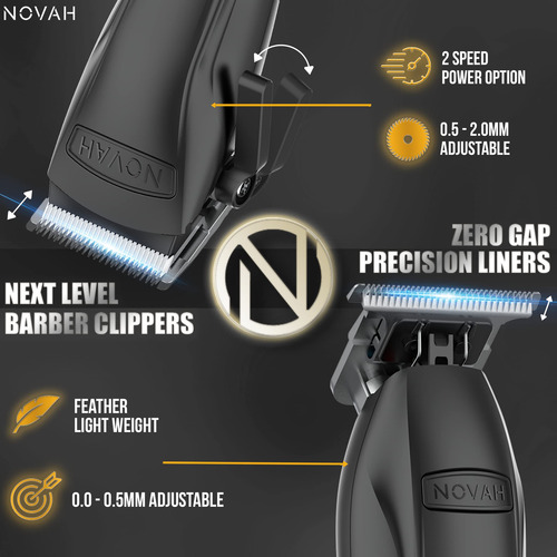 Kit De Corte De Pelo Profesional Y Recortadora Para Hombres