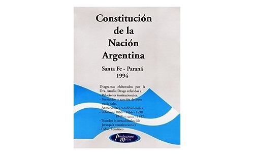 Constitucion De La Nacion Argentina - Santa Fe- Paraná 1994