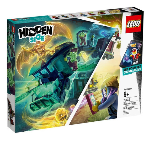 Lego | Hidden Side: Tren Expreso Fantasma | 70424 | 698 Pzs