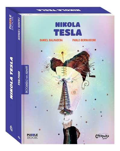 Col. Biografías Para Armar - Nikola Tesla  - Balmaceda, Bern