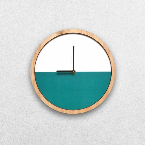 Imagen 2 de 2 de Reloj De Pared Minimalista #1 Marco Paraiso