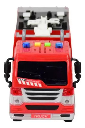Veículo Bombeiro R3033 Escada - Bbr Toys