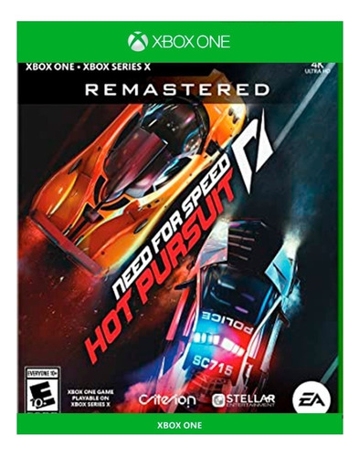 Need For Speed Hot Pursuit Remastered Xboxone Físico Seriesx