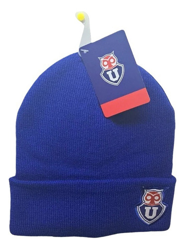 Gorro De Lana Futbol Universidad De Chile Producto Oficial Azul Unica U De Chile