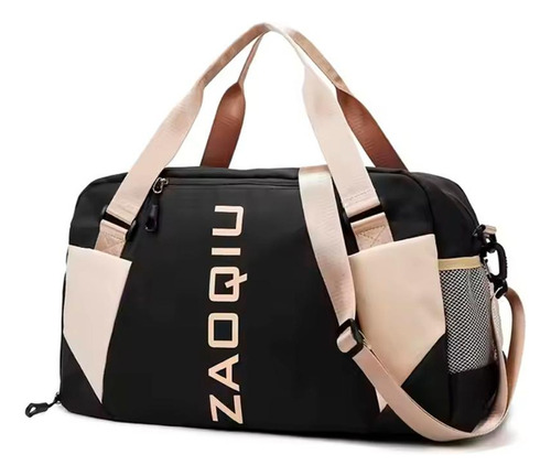 Bolsa Mala De Mão E Ombro P Viagem Academia Alça Regulável Cor Azul Bebê