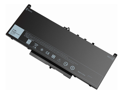 Batería Para Notebook Dell J60j5 E7270 E7470 R1v85 Mc34y Batería Negro