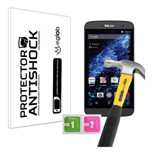 Lamina Protector Antishock Antigolpe Blu Dash X Plus Lte