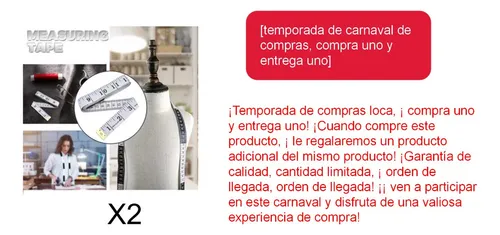 Cinta Métrica Para Medir El Cuerpo, La Tela, La Costura Y El