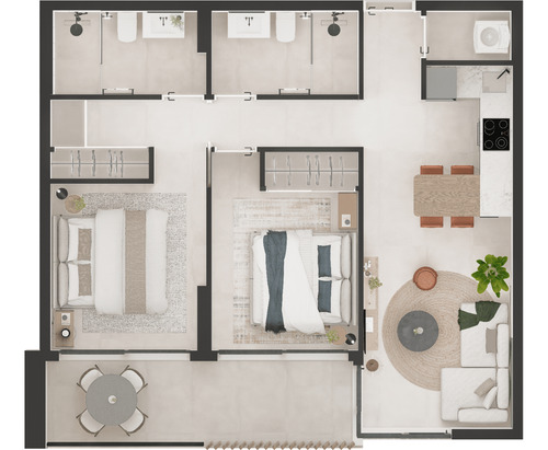Venta De Apartamento En Bávaro, Punta Cana.