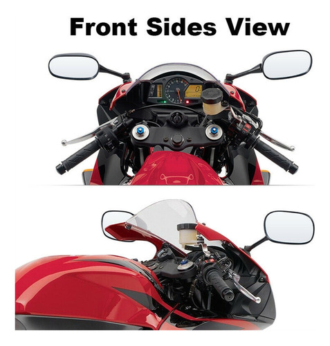 Espelhos Retrovisores Laterais Para Honda Cbr600rr 1000 Rr