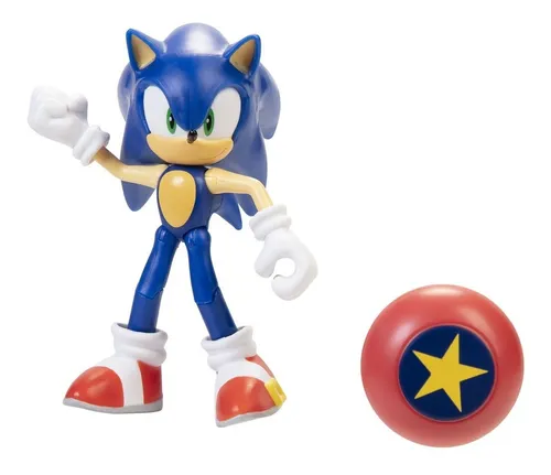 Sonic Figura De Accion - The Hedgehog 11 Cm Original E.full