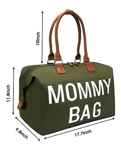 Childhome The Original Mommy Bag - Bolsa de pañales grande para bebé, bolsa  de hospital para mamá, bolsa de viaje para mamá, bolsa de bebé