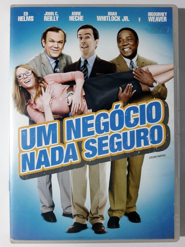 Dvd Um Negócio Nada Seguro Ed Helms Cedar Rapids
