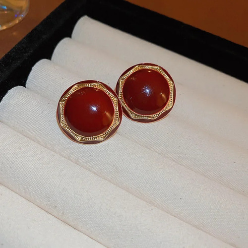 Pendientes Delicados Con Aceite De Goteo A La Moda, Ligeros